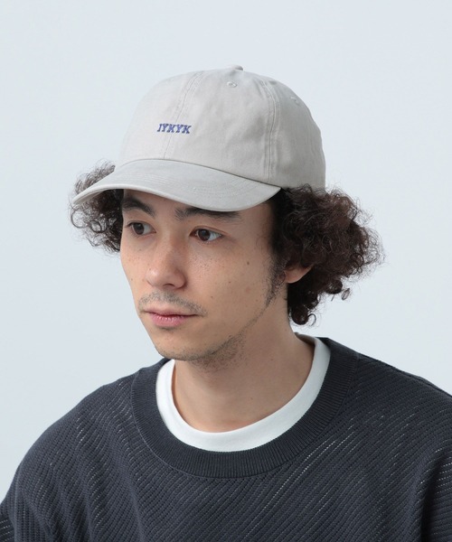 BAYFLOW（ベイフロー）の「LIKEYEETロゴツイルCAP（キャップ・メンズ・チャコール/イエロー/ブラウン/レッド/ライトグレー/カーキ/ベージュ・FREE）」の8枚目の写真