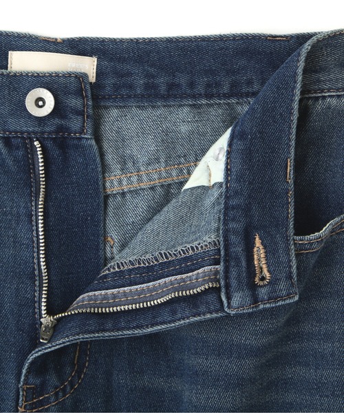 FREE'S MART（フリーズマート）の「[Lサイズあり]ストレートワイドクラッシュデニム（デニムパンツ・レディース・ブラック系その他/ブルー系その他・LARGE/MEDIUM/SMALL）」の7枚目の写真