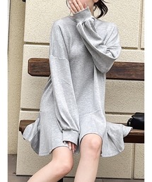 MIIA | マーメイドミニワンピース(スウェット)