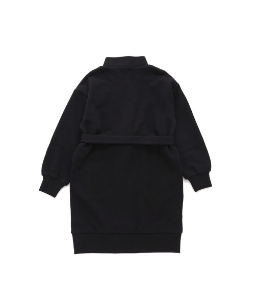 SISTER JENNI（SISTER JENNI）の「【コットン100％】ベルト付きハーフZIPワンピ（ワンピース・キッズ・グレー/ブラック・130cm/140cm/150cm/160cm）」の13枚目の写真