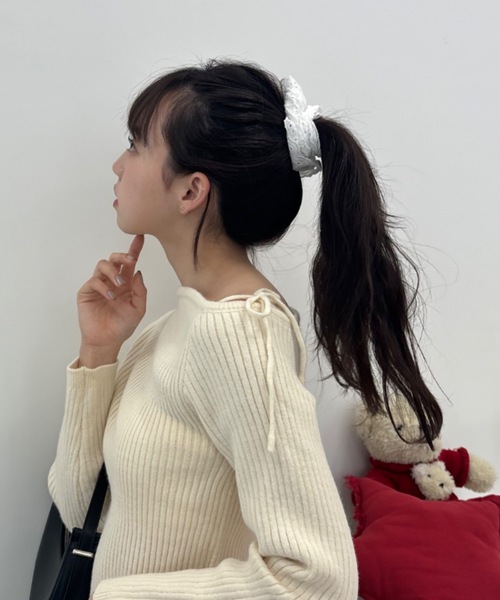 シュシュ(5668460)｜ネイビー｜プチソワール