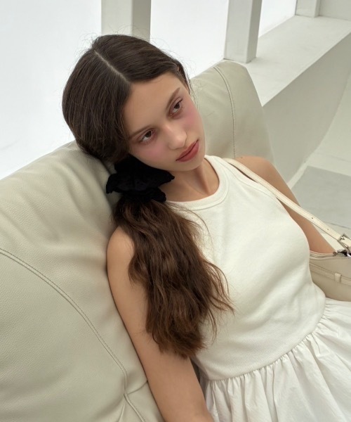 Birthday room（バースデイルーム）の「コットンレースフリルシュシュ / cotton lace frill chou chou（シュシュ・レディース・ホワイト/ブラック/ベージュ・FREE）」の16枚目の写真