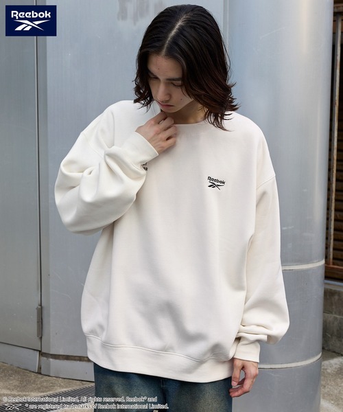 セール】Reebok/リーボック 別注 ダブルロゴ刺繍/プリント ビッグ