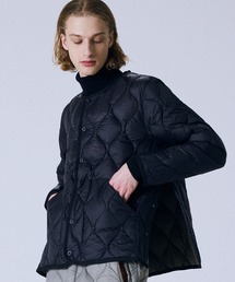 TAION（タイオン）の「【TAION(タイオン)】〈ユニセックス〉ミリタリー クルーネック ダウンジャケット-ソフトシェル（ダウンジャケット/コート・メンズ）」