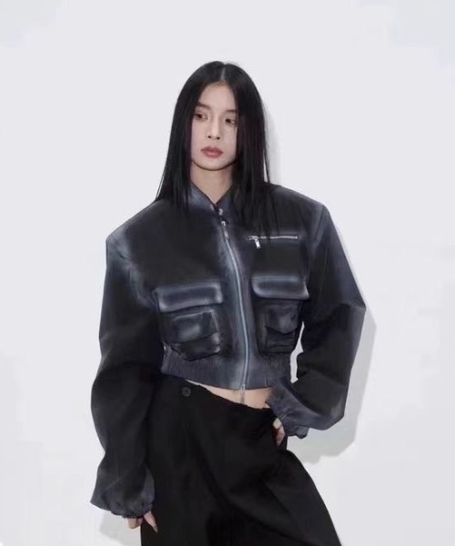 【セール】ショート丈ブルゾン(ブルゾン)|B.R.U(ブル) 【セール】ショート丈ブルゾン(ブルゾン)|B.R.U(ブル)