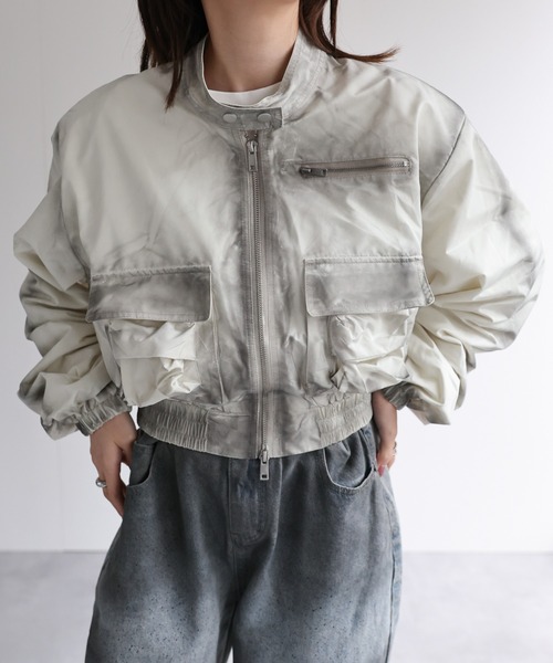 【セール】ショート丈ブルゾン(ブルゾン)|B.R.U(ブル) 【セール】ショート丈ブルゾン(ブルゾン)|B.R.U(ブル)