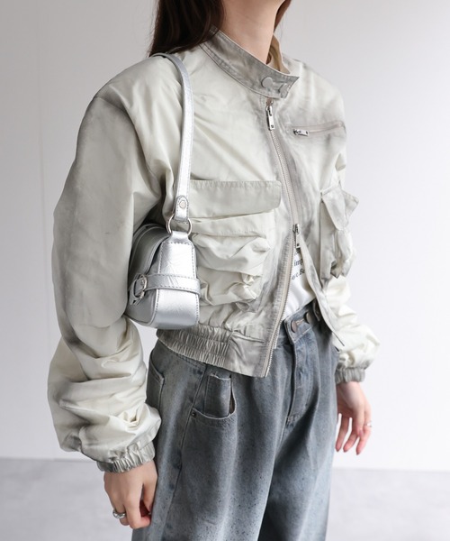 【セール】ショート丈ブルゾン(ブルゾン)|B.R.U(ブル) 【セール】ショート丈ブルゾン(ブルゾン)|B.R.U(ブル)