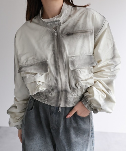 【セール】ショート丈ブルゾン(ブルゾン)|B.R.U(ブル) 【セール】ショート丈ブルゾン(ブルゾン)|B.R.U(ブル)