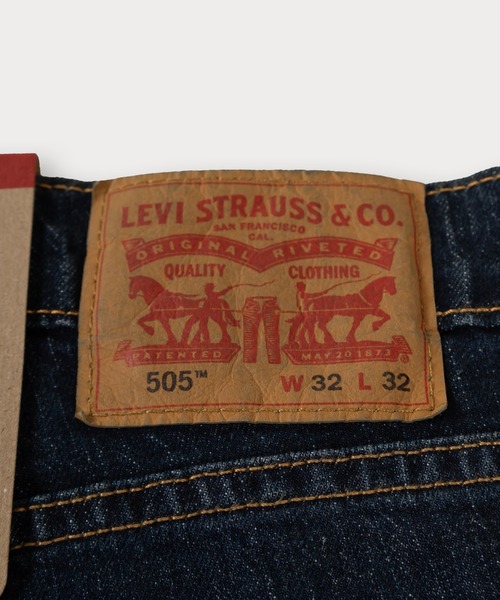 【セール】【Levi's/リーバイス】505 REGULAR STRAIGHT/505レギュラーストレート ストレッチ（デニムパンツ）｜Levi's（リーバイス）