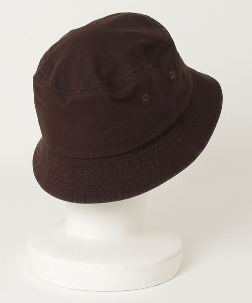 Manhattan Portage（マンハッタンポーテージ）の「Manhattan Portage/マンハッタンポーテージ ハット HAND LIKE STITCH TWILLHAT MP281（ハット・メンズ・ブラック/ブラウン・FREE）」の3枚目の写真