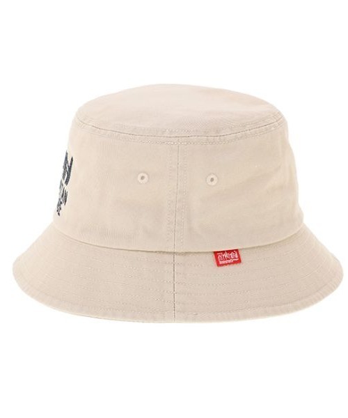 Manhattan Portage（マンハッタンポーテージ）の「Manhattan Portage/マンハッタンポーテージ ハット HAND LIKE STITCH TWILLHAT MP281（ハット・メンズ・ブラック/ブラウン・FREE）」の6枚目の写真