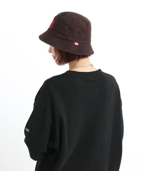 Manhattan Portage（マンハッタンポーテージ）の「Manhattan Portage/マンハッタンポーテージ ハット HAND LIKE STITCH TWILLHAT MP281（ハット・メンズ・ブラック/ブラウン・FREE）」の12枚目の写真