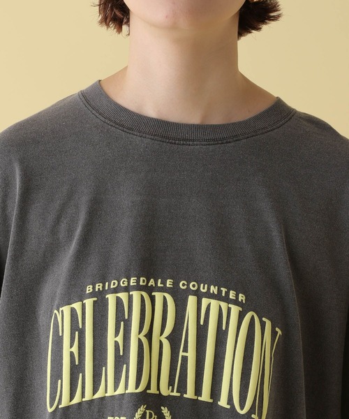 LEPSIM（レプシィム）の「【産前・産後対応】マタニティ／ふくれプリントロゴロンT　200104（マタニティウェア/グッズ・レディース・オフホワイト/チャコールグレー・FREE）」の16枚目の写真