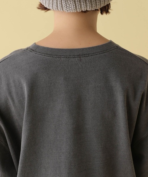 LEPSIM（レプシィム）の「【産前・産後対応】マタニティ／ふくれプリントロゴロンT　200104（マタニティウェア/グッズ・レディース・オフホワイト/チャコールグレー・FREE）」の19枚目の写真