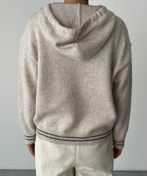 CANAL JEAN（キャナルジーン）の「El mar ラインヘンリーニット