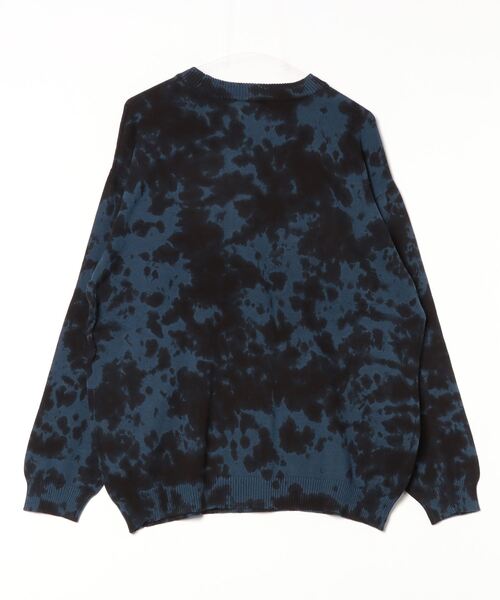 ATELANE（アテレーン）の「ATELANE/プルオーバー タイダイニット（ニット/セーター・メンズ・ベージュ/グレー/ネイビー・LARGE/MEDIUM）」の19枚目の写真