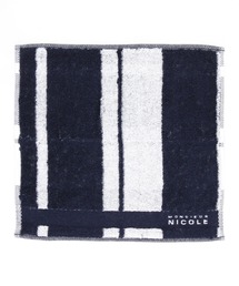 MONSIEUR NICOLE（ムッシュニコル）の「ストライプジャカード 今治ハンドタオル（ハンカチ/ハンドタオル）」