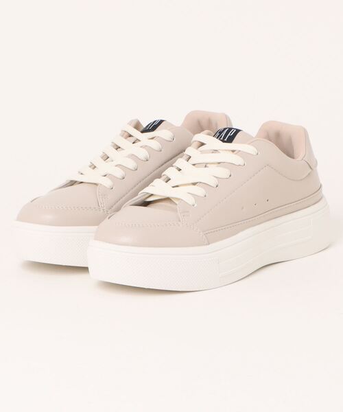 GAP（ギャップ）の「【GAP】ギャップ　厚底スニーカー　GPL62456（スニーカー・レディース・ベージュ/ホワイト/ブラック・23.0cm/24.0cm/25.0cm）」の3枚目の写真