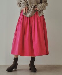 OPAQUE.CLIP | 【大草直子さんコラボ】タック＆ギャザースカート(スカート)