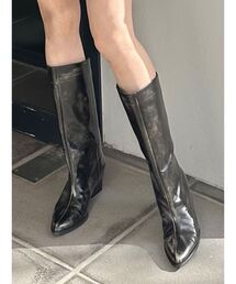 MURUA | ワイドシャフトポインテッドブーツ(ブーツ)