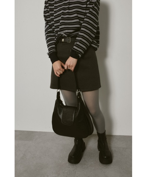 DRWCYS（ドロシーズ）の「ワンハンドルバック（ショルダーバッグ・レディース・ブラック/ホワイト・FREE）」の5枚目の写真