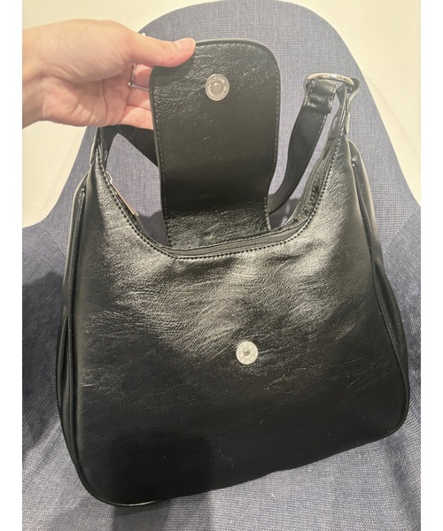 DRWCYS（ドロシーズ）の「ワンハンドルバック（ショルダーバッグ・レディース・ブラック/ホワイト・FREE）」の12枚目の写真