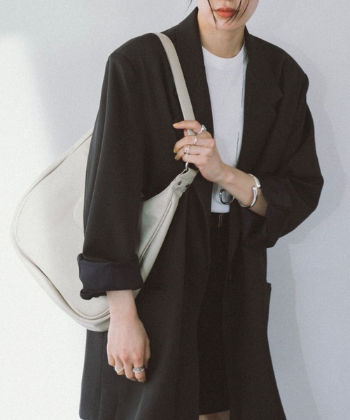 DRWCYS（ドロシーズ）の「ワンハンドルバック（ショルダーバッグ・レディース・ブラック/ホワイト・FREE）」の19枚目の写真