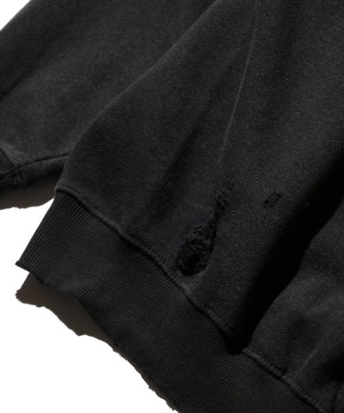 NIRVANA(ニルヴァーナ)の「THRIFTY LOOK / スリフティールック WORN-OUT BAND HOODIE 'NIRVANA' ニルヴァーナ ダメージ加工(パーカー・メンズ・イエロー/ブラック・LARGE/X-LARGE/MEDIUM)」の16枚目の写真