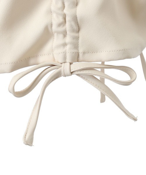 F i.n.t（フィント）の「ドロストスカート/fint　フィント（スカート・レディース・チャコールグレー/アイボリー・FREE）」の8枚目の写真