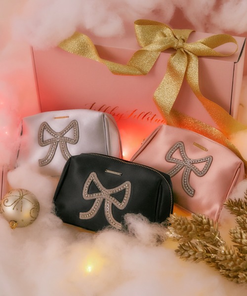 【艶めき】JILLSTUARTジルスチュアート リボンポーチ ◇リボンポーチ（ポーチ）｜JILL by JILL STUART（ジルバイジル