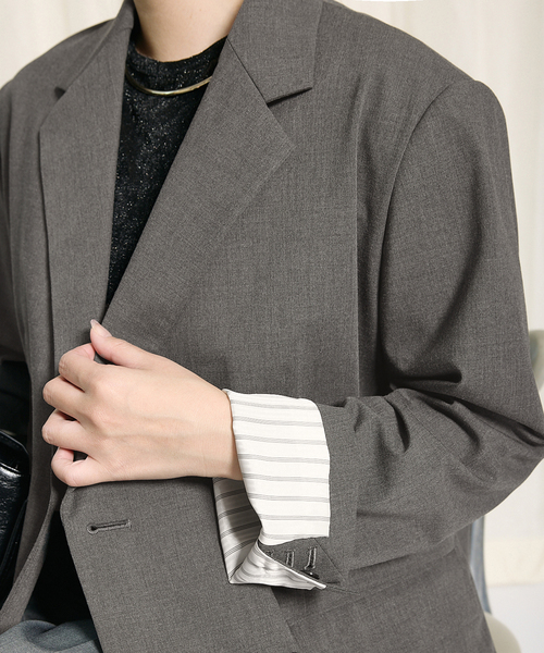 JOURNAL STANDARD JS オケージョン＊トロストレッチジャケット 楽天市場】JS オケージョン*トロストレッチジャケット JOURNAL