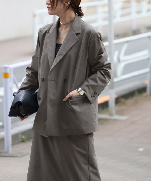 JS オケージョン＊トロストレッチジャケット JS オケージョン＊トロストレッチジャケット（テーラード