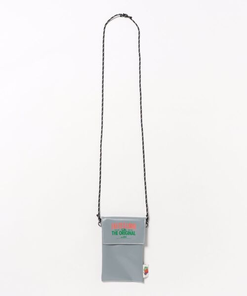 FRUIT OF THE LOOM（フルーツオブザルーム）の「【FRUIT OF THE LOOM】PHONE SHOULDER/ミニショルダーバッグ（ショルダーバッグ・レディース・グレー/ブルー/ホワイト/サックスブルー/イエロー/ピンク/レッド・FREE）」の2枚目の写真