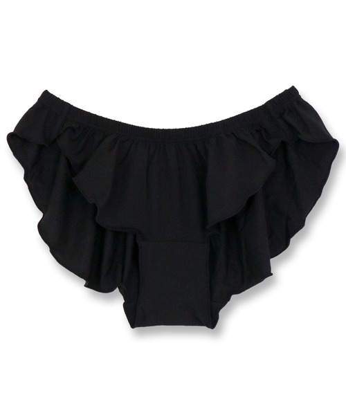 fran de lingerie（フランデランジェリー）の「可愛くて楽ちんなフリルのふんどしタイプのショーツ選べるデザイン 「からだゆるめるナイトショーツ」（ショーツ・レディース・ブラック系その他2/ベージュ系1/ブラック系その他/グレー系2/ピンク系その他/ピンク系その他3/クリーム/ライトグリーン系/ブラック系その他3/ベージュ系/セージグリーン・L/M/LL/3L）」の21枚目の写真