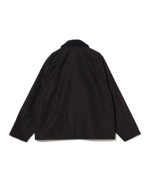 BEAMS F（ビームスエフ）の「【別注】Barbour / TRANSPORT ポリエステル メモリーツイル ジャケット（ブルゾン・メンズ・オリーブ/ブラック・42/40/34/38/36）」の18枚目の写真