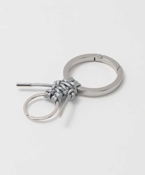 ITTI（イッチ）の「＜ITTI＞CRISTY KNOT キーリング（キーホルダー・レディース・ブラック/シルバー/ダークグレー・FREE）」の4枚目の写真