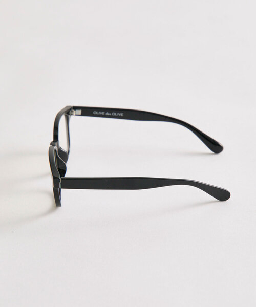 OLIVE des OLIVE（オリーブデオリーブ）の「黒ブチメガネ（メガネ・レディース・ブラック・FREE）」の4枚目の写真