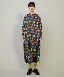 FRAPBOIS（フラボア）の「Ryan Su（ネコ柄）（ワンピース）」 - WEAR
