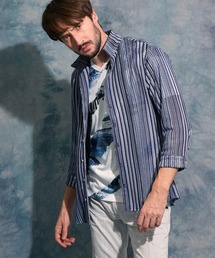 HIDEAWAYS NICOLE | ラッセルレース７分袖シャツ(シャツ/ブラウス)