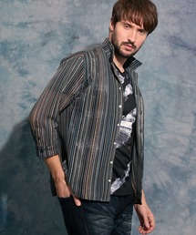 HIDEAWAYS NICOLE | ラッセルレース７分袖シャツ(シャツ/ブラウス)