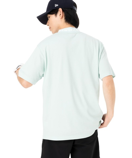 ニューエラゴルフ 半袖ミッドネックTシャツ コットン 綿