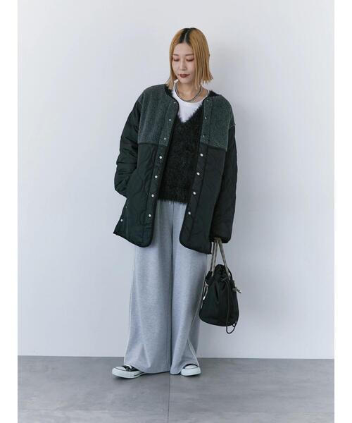 Samansa Mos2 blue（サマンサモスモスブルー）の「◎シャギーニットベスト（ニット/セーター・レディース・モカ/グレー/ブラック・F）」の18枚目の写真