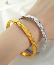 L LABEL（エルラベル）の「ニュアンスメタルバングル（バングル/リストバンド）」