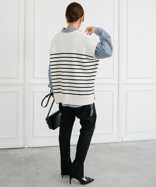 春ニット】フロント2wayニットトップス Emma Taylor│STYLEDOOR