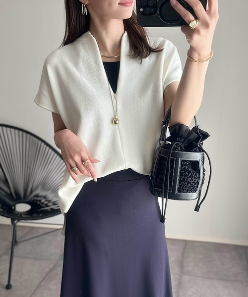 トップス nami1354NG フロント2wayニットトップス Emma Taylor│STYLEDOOR スタイルドア