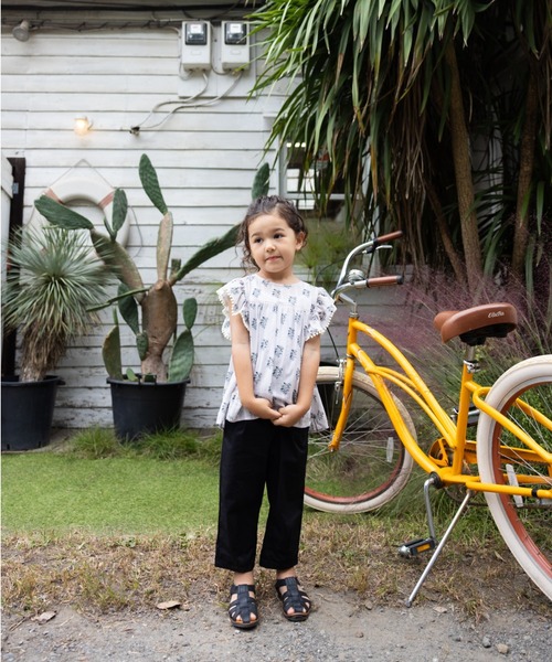 zuppa di zucca（ズッパ デ ズッカ）の「エスニックフラワーノースリーブブラウス（シャツ/ブラウス・キッズ・ピンク・110cm/120cm/130cm）」の4枚目の写真