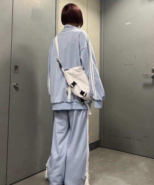 Whinny（ホワイニー）の「Whinny/カリスマニートきゃわたんパンダパンツ（その他パンツ・レディース・サックスブルー/ブラック/ホワイト・FREE）」の10枚目の写真