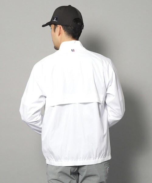 adabat(アダバット)の「【新レーベル ADABAT NAVY】撥水加工 ストレッチジップアップブルゾン(ブルゾン・メンズ・ホワイト系/ネイビー・50/48/46)」の12枚目の写真
