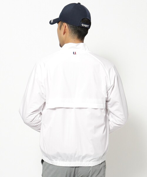 adabat(アダバット)の「【新レーベル ADABAT NAVY】撥水加工 ストレッチジップアップブルゾン(ブルゾン・メンズ・ホワイト系/ネイビー・50/48/46)」の13枚目の写真