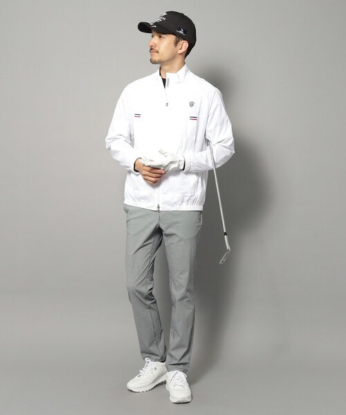 adabat(アダバット)の「【新レーベル ADABAT NAVY】撥水加工 ストレッチジップアップブルゾン(ブルゾン・メンズ・ホワイト系/ネイビー・50/48/46)」の18枚目の写真